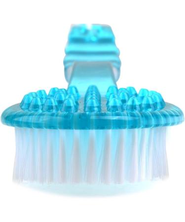 Cisixin Bathroom Shower Back Cleaning Brush - Exfoliating Body Brush with Long Handle (Blue) for Easy Skin Care Buy Online Now! - Buy Online on GoSupps.com