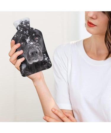 Dog In The Snow Hot Water Bottle | Plush Bed Hand Warmer for Adults & Kids | 26.5x15.3cm - International Shipping Available - Buy Online on GoSupps.com