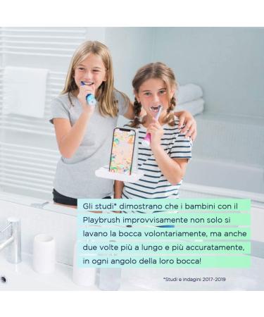 Playbrush Set - Transform Manual Toothbrushes into Game Controllers for Kids, Pink - 1 Unit - Buy Online on GoSupps.com