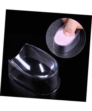 Healeved 4 Pcs Powder Container Dip Powder Nail Kit Manicure Container Nail Salon White Fingernail Polish French Manicure Dip Container Nail Gel Polish Jar Acrylic Nail Set 4pcs As Shown - Buy Online on GoSupps.com