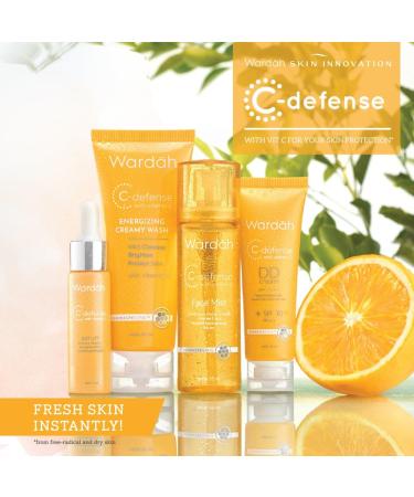 Buy WARDAH C-Defense Mousse Moisturizer 30g - Hydrating & Brightening | Fast International Shipping - Buy Online on GoSupps.com