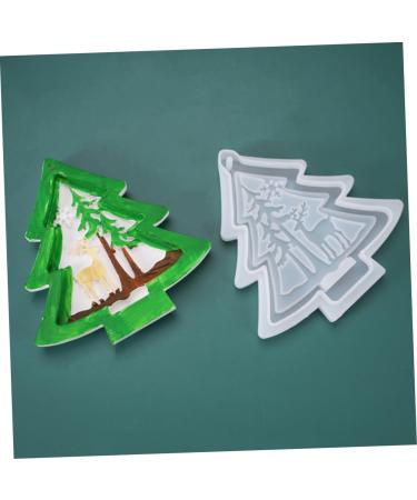 ABOOFAN 2pcs Christmas Tree Mold Resin Molds Silicone Mold Soap Molds Resin Soap DIY Mold Pendant Elk - Buy Online on GoSupps.com
