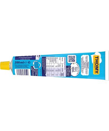 THOMY Medium Hot German Deli Mustard Tube | Brown & Yellow Mustard Seeds | 200 ml | Germany - Buy Online on GoSupps.com