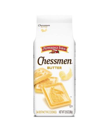 Pepperidge Farm Chessmen Butter Cookies, 7.25 oz. Bag (Packaging may vary)