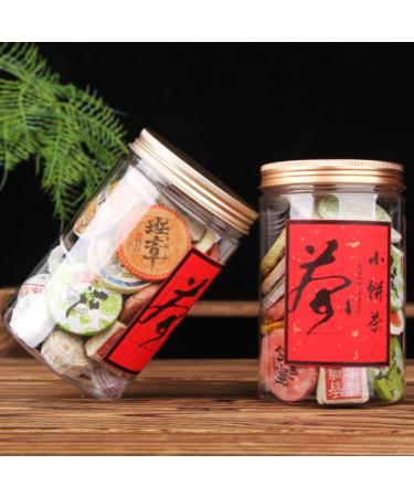  HQZM 30 Mixed Small Tea Cakes A Unique Gift Box of Puerh Tea Flower Tea Green Tea for Tea Lovers - Buy Online on GoSupps.com