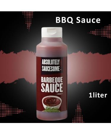Absolutely Saucesome Ketchup Mustard & Sauce Pick N Mix - Choose From 5 Flavours | Tomato Mild BBQ Brown Sweet Chilli Squeezy-Bottle 1L Restaurant Quality Ideal for Home Use - Pack of 3 - Buy Online on GoSupps.com