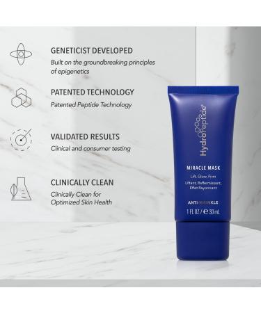 HydroPeptide Miracle Mask - Peptide Treatment for Lift Glow & Firm | 0.5 Ounce - Buy Internationally - Buy Online on GoSupps.com
