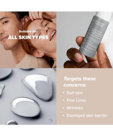 Paula's Choice SKIN PERFECTING 6% Mandelic Acid + 2% Lactic Acid AHA - AHA Exfoliant - Visibly Reduces Fine Lines and Wrinkles - with Mandelic Acid & Lactic Acid - All Skin Types - 30 ml - Buy Online on GoSupps.com