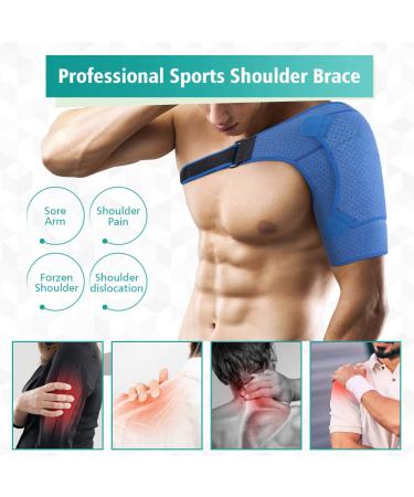Shoulder Support for Men & Women - Rotator Cuff Stabilization for AC Joint Bursitis & Tendon Inflammation - Buy Online on GoSupps.com