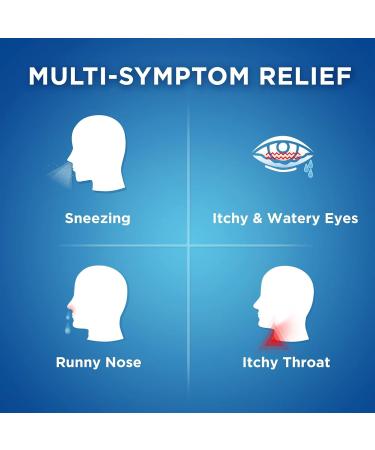 Equate Allergy Relief Capsules 25mg 100 Ct Bundle + Exclusive Allergy Relief Guide - 2 Items, 100 Count - Buy Online on GoSupps.com