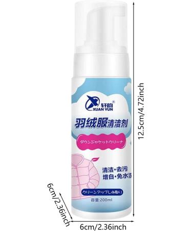 MISOYER Down Wash Detergent - Dry Fast Water Free Natural Down Jacket Cleaner Spray 7.04 oz Down Cleaner Wash and Care Spray for Cloth Deep Cleansing and Brightening - Buy Online on GoSupps.com