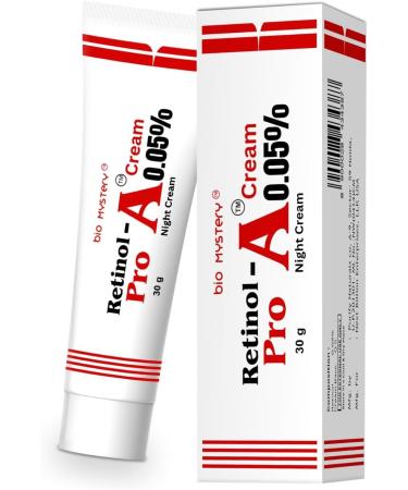 Retinol Pro Night Cream 0.05% - 30g (1.05 Oz) | Anti-Aging Skin Care | International Shipping Available - Buy Online on GoSupps.com