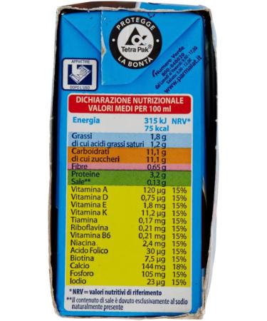 Parmalat Berna Latte With Chocolate Chocolate Milk (3 x 200 ml) - Buy Online on GoSupps.com