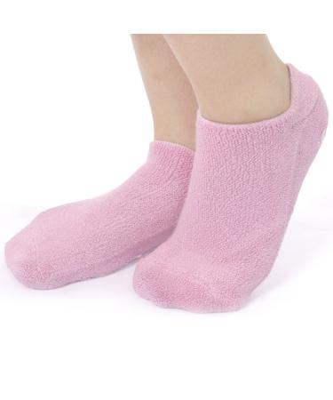 DingMall Gel Moisturizing Socks - Pink Feet Spa Skin Care for Ultimate Hydration | Shop Internationally - Buy Online on GoSupps.com