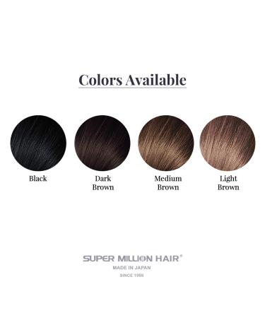 Super Million Hair 15g - No.2 Dark Brown: Instant Hair Loss Concealer - Buy Online on GoSupps.com