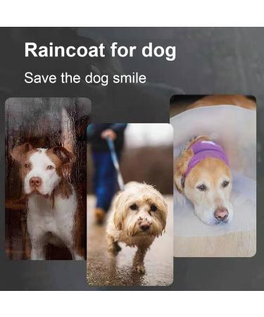 Shop Dec 1 PCs Orange Rain Jacket for Small Dogs | Durable Dog Raincoat for All Breeds - Perfect for Rainy Days | International Shipping Available - Buy Online on GoSupps.com