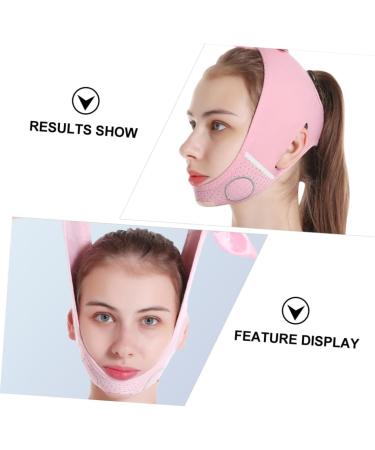 Angoily 1pc Thin - Lift Strap Lift Belt Chin Strap V Cute Belt Skin Lifting Strap -lifting Artifact Body Gems Chest Lifting Belt Pink Neoprene Plus Nylon Mesh - Buy Online on GoSupps.com