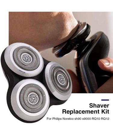 Dequate Shaver Head Compatible with Philips SH90 S9000 RQ10 RQ12 S9911 S9522 RQ1050 RQ1250 Replacement Electric Shaver Head Accessories - Buy Online on GoSupps.com