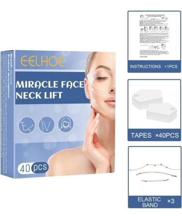 Skin Lifting Patches for Eye and Chin - Set of 40 - Buy Online on GoSupps.com
