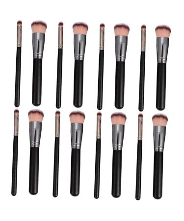FOMIYES 16 pcs makeup brush makeup foundation brush lash kit eyelashes kit face powder blush synthetic brush blending blush brush self tanning brush makeup supply foundation powder brush