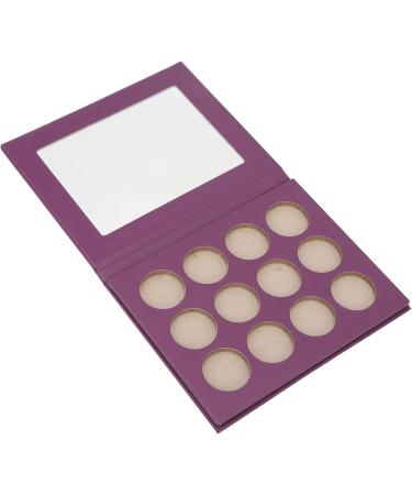 DIY Empty Eyeshadow Empty Eyeshadow BoxDIY Empty Eyeshadow 12 Hole Empty Eyeshadow Palette Portable DIY Makeup Empty Bh Bronzer Palette for Cosmetics Store (Purple) - Buy Online on GoSupps.com