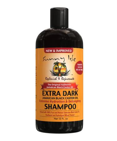 Sunny Isle Extra Dark Jamaican Black Castor Oil Shampoo 12 fl oz