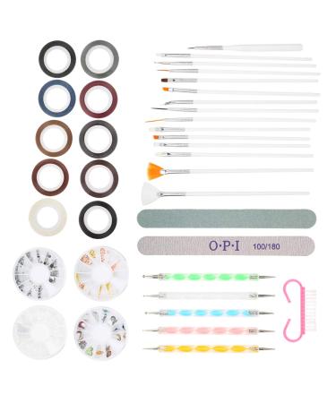 Manicure Tools DIY Decoration Nail File Portable for Nail Salon for Home