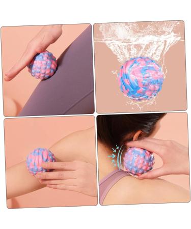 PopetPop 3-Set Fitness Massage Balls Portable Neck & Foot Massagers Yoga Muscle Relief 3 Colors - Buy Online on GoSupps.com