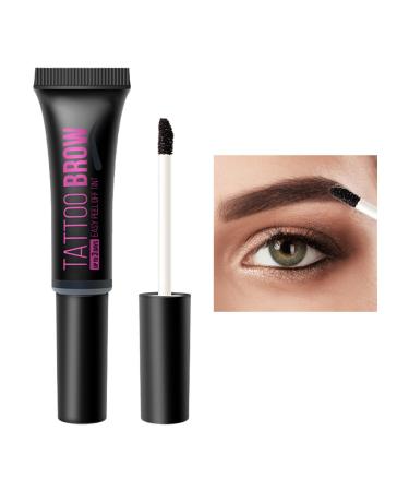 Eyebrow Gel Peel Off Quick-Drying Long-Lasting Tinted Brow Gel - Waterproof Eyebrow Gel Brow Gel for Shapes Styling Eyebrows 03