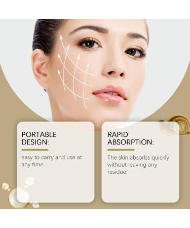 Snail Face Serums Reducing Fine Lines Skin Snail Mucin Repair Essence Brightening Hydrating Firming Non-irritating Hydrating Nourishing Skin Moisturizer Daily Face - Buy Online on GoSupps.com