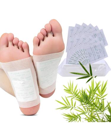 Foot Pads Fanspack 100Pcs Foot Pads Pain Relief Health Care Foot Care Pads with 100Pcs Adhesive Sheets