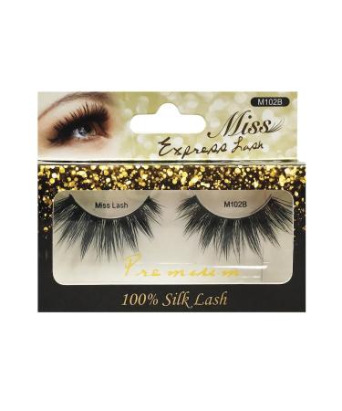 Miss Lashes 3D Volume M102B - Premium False Eyelashes for All-Day Glam | International Shipping Available - Buy Online on GoSupps.com