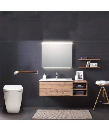 Grab Rail Bathroom Safety Handicap Grab Bar Bathroom Grab Bar Handicap Safety Wooden Grab Bar Balance Handrail Shower Assist Barrier - Buy Online on GoSupps.com