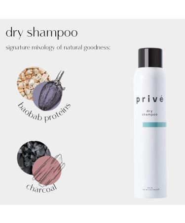 Priv Dry Shampoo Spray - No White Residue Cleans Hair & Scalp Incredible Volume for All Hair Types (4.4 oz) - International Shipping Available - Buy Online on GoSupps.com