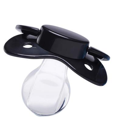 LittleForBig Black Pacifier with BigShield - Gen-1 Design - Buy Online on GoSupps.com