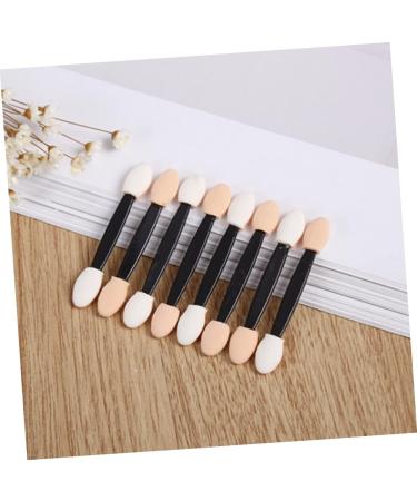 FOMIYES 40pcs Sponge Stick Double Sided Makeup Eye for Foundation Cosmetic Flat Tool - Buy Online on GoSupps.com