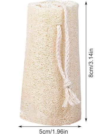 natural loofah sponge clear texture loofah peeling sponge eco-friendly bath scrubber sponge plant fiber shower loofah sponge best facial loofah pad to keep dishes B VU65T8EJQDPBUGDFO - Buy Online on GoSupps.com
