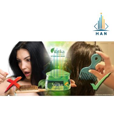 Vatika Naturals Nourish & Protect Hair Cream | Henna Almond & Aloe Vera - 140ml | International Shipping Available - Buy Online on GoSupps.com