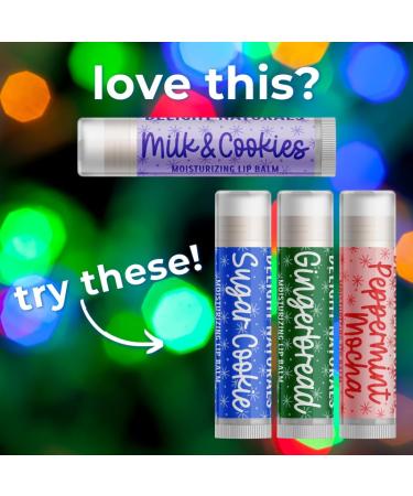 Delight Naturals Milk & Cookies Lip Balm - Set of Three - Buy Online on GoSupps.com