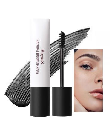 AKARY Eyebrow Gel Grey Tinted Eyebrow Mascara Natural Thickening Brow Shaper Instant Wild Eyebrow Shaping Makeup Gel Long Lasting Volumizing Enhance Brow Mascara Quickly Fixing Natural Eyebrow Makeup 03 Natural Grey