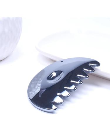 Saluaqui Terahertz Scratching Comb | Enhances Blood Circulation & Relieves Tension | Gua Sha Stone for Travel | International Shipping Available - Buy Online on GoSupps.com