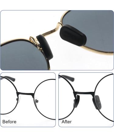 Ouligay 10 Pairs Anti-Slip Silicone Nose Pads for Glasses - Black - Buy Online on GoSupps.com