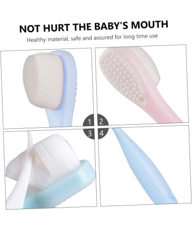 Minkissy 2-Pack Children's Toothbrushes - Gentle Dental Care for Babies & Toddlers - Buy Online on GoSupps.com