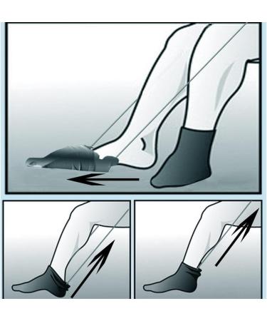 Elderly Socks Aid Tool | Comfortable White Socks Helper for Seniors & Disabilities - Buy Online on GoSupps.com