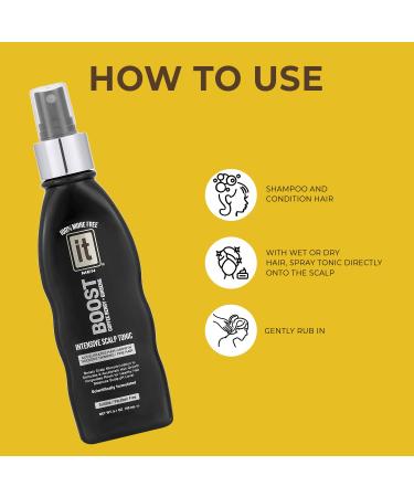 It Boost Men Intensive Scalp Tonic - 2.5 oz | Revitalize Thinning Hair & Promote Growth - International Shipping Available - Buy Online on GoSupps.com