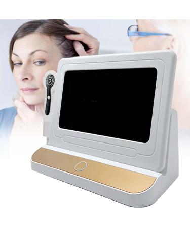 D Tecteur De Follicule Pileux du Cuir Chevelu D Tecteur De Cuir Chevelu Analyseur De Cheveux Et De Peau 200x / 50x Double Objectif pour Le Visage Coiffure Soins du Cuir Chevelu