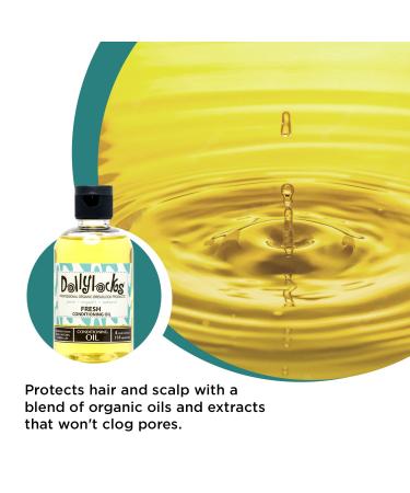 Dollylocks Organic Dreadlock Conditioning Oil - Vegan Loc Moisturizer 4oz | Avocado, Jojoba, Coconut & Hemp Seed Oil | Residue-Free Dread Hair Products - Buy Online on GoSupps.com