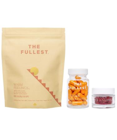 THE FULLEST - Full Spectrum Bundle - Saffron Latte + Saffron Capsules + Saffron Threads - Boosts Mood Energy and Focus Gluten-Free & Vegan Sugar-Free 30-Day Supply
