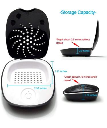 Portable USB Electric Dehumidifier Hearing Aid Dryer - Energy-efficient & Safe, Temperature Range 104-122 Degree - Buy Online on GoSupps.com