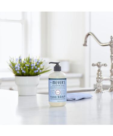 Mrs. Meyer's Bluebell Hand Soap 12.5 fl. oz - Pack of 6 | Essential Oils, Biodegradable Formula - Buy Online on GoSupps.com